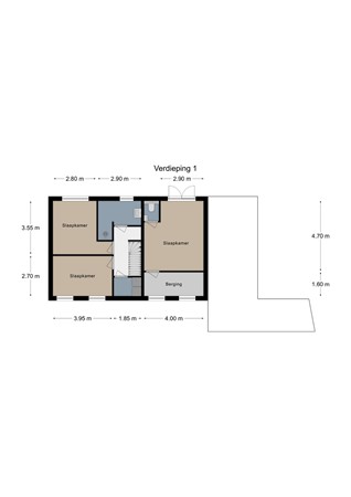Floorplan - Vijlenstraat 47, 6294 BA Vijlen